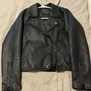 BLANKNYC black faux leather jacket